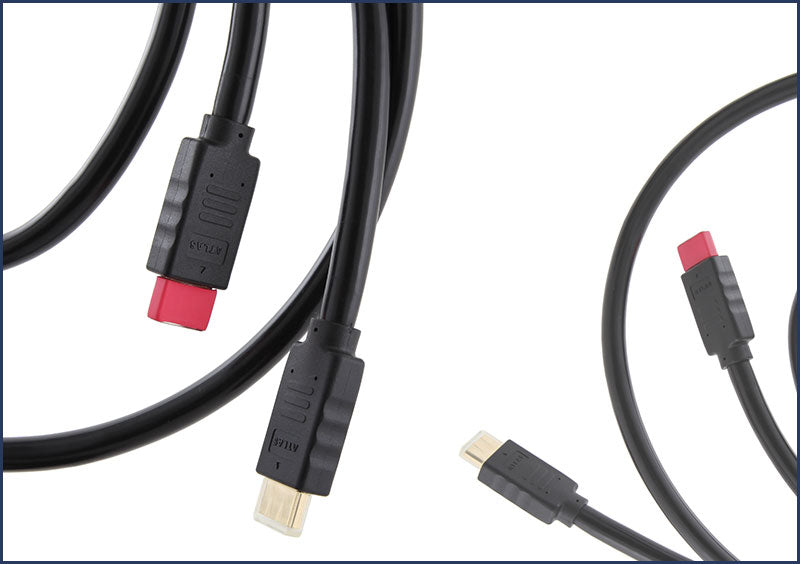Hyper 4K Wideband Active 18G HDMI w Ethernet Atlas Cables USA
